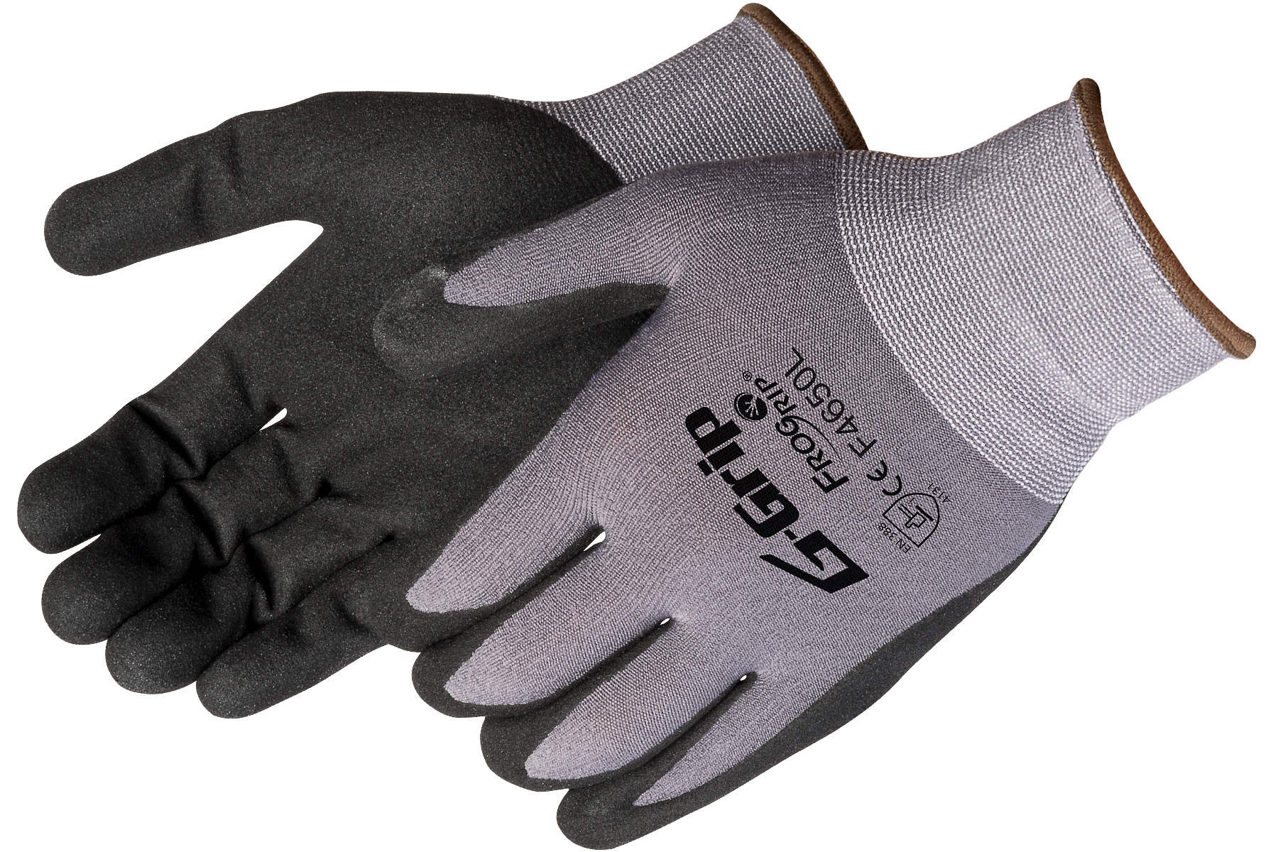 Liberty F4650 Nylon Shell Nitrile Palm G-Grip Work Glove